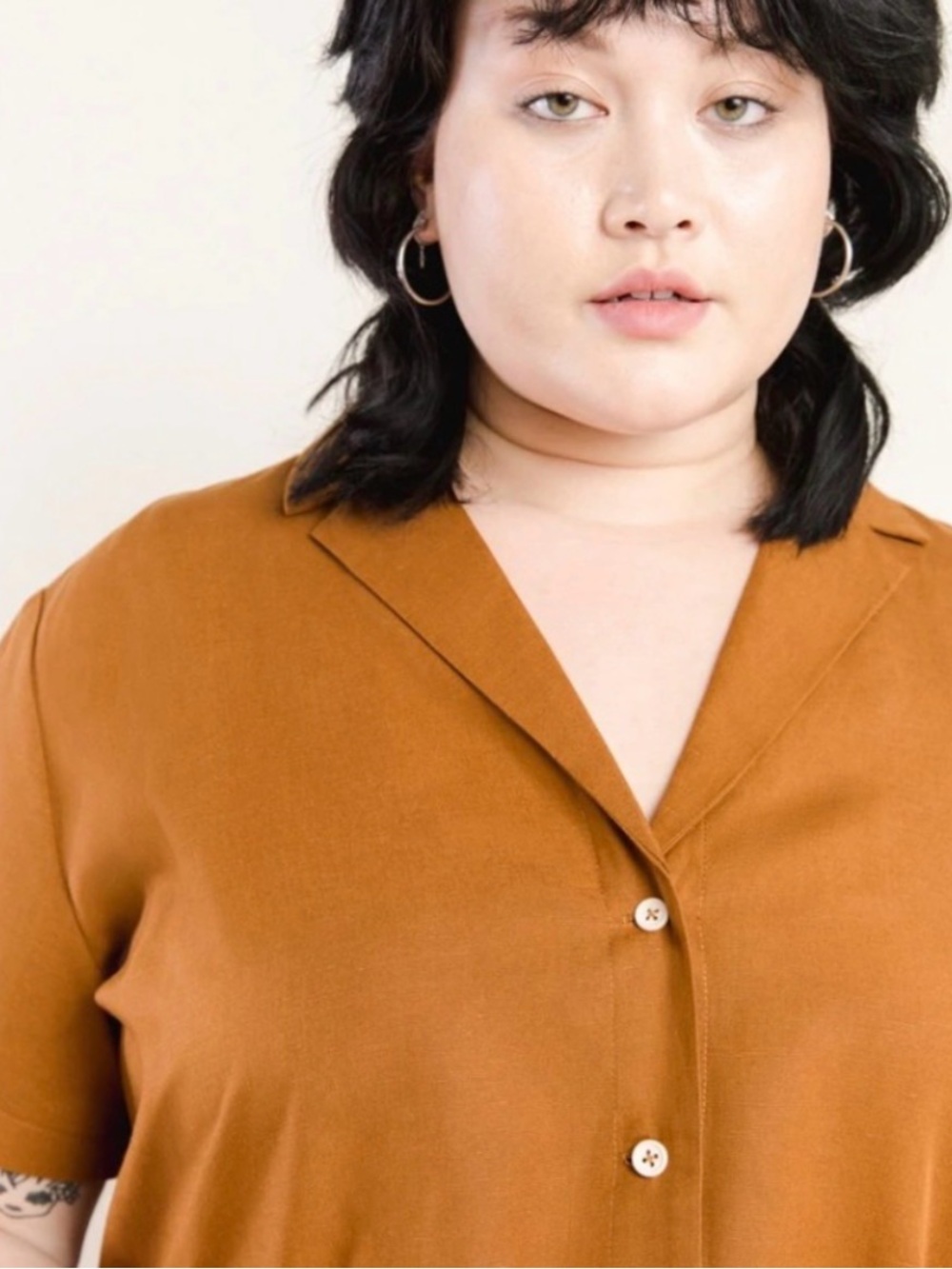 Tradlands costal Camp Button-Up Shirt